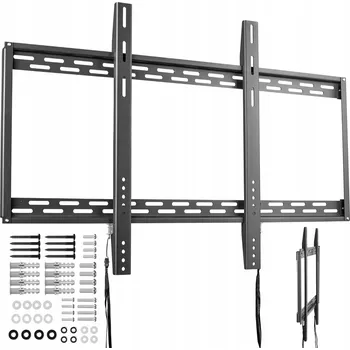 Televizní držák Držák na TV na zeď, SLIM, super silný, 100 kg, pro televize 60-100 palců