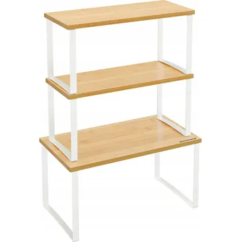 police KUCHYŇSKÉ POLICE REGÁL ORGANIZÉR SADA 3 KS, INDUSTRIÁLNÍ STYL LOFT - 35 cm -