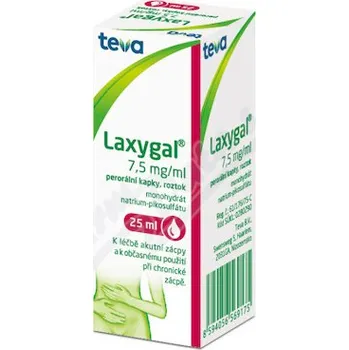 Lék Laxygal 7.5mg/ml por.gtt.sol.1x25ml