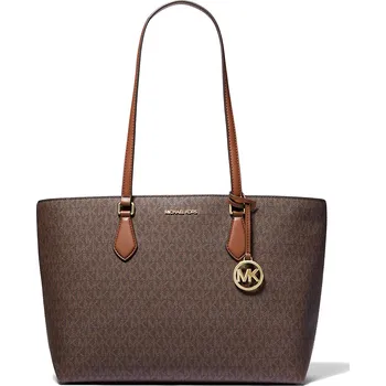 Michael Kors Kabelka Sheila Large Signature Logo Tote Bag Brown