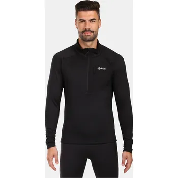 Pánská mikina Pánská fleece mikina KILPI VIGO-M ZM0207KI ČERNÁ S