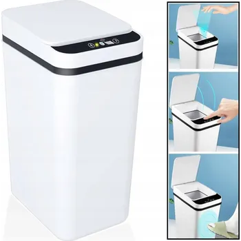 Odpadkový koš AUTOMATICKÝ MALÝ ODPADKOVÝ KOŠ DO KOUPELNY, BEZDOTYKOVÝ ODPADKOVÝ KOŠ