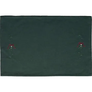 prostírání JUNA Vyšívané prostírání Mistletoe 49 × 32 cm