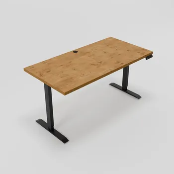 Jídelní stůl Elektrický stůl s nastavitelnou výškou Marco Game Dub 160x80cm, polohovatelný