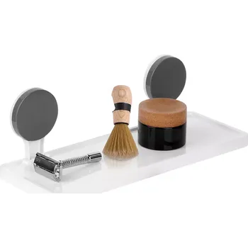 Drátěná police Polička do sprchy s přísavkami 32 × 11,5 × 12 cm