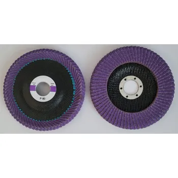 Brusný kotouč Keramický lamelový brusný kotouč na svary a těžko dostupná místa 125mm, zrnitost P80