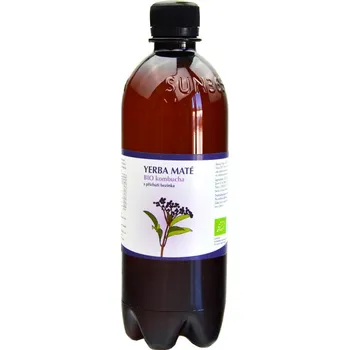 kombuchy Stevikom Kombucha YERBA MATÉ bezinka BIO 500 ml