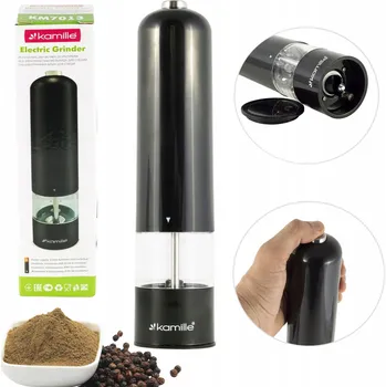 Kuchyňský mlýnek Elektrický mlýnek Kamille keramický černý
