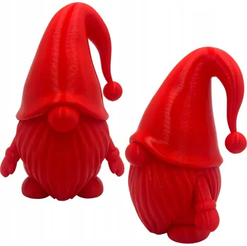 Vánoční dekorace Skřítek Vánoční Gnóm Vánoční Dekorace Figurka Sváteční Červený