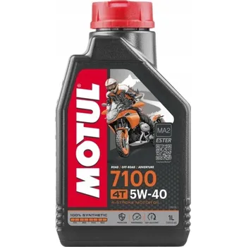 Motorový olej Olej MOTUL 7100 5W40 1L syntetický 4T pro Honda Yamaha Suzuki Kawasaki Jaso!
