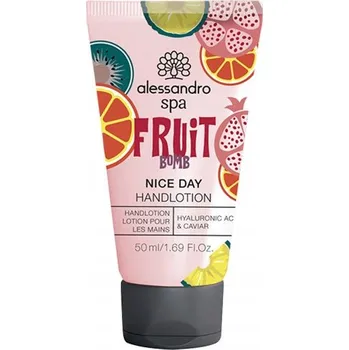 Péče o ruce Alessandro Nice Day FRUIT BOMB intenzivně hydratační krém na ruce 50 ml