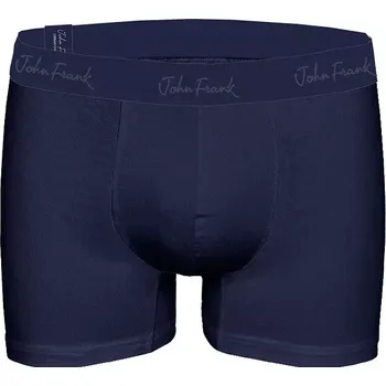 Boxerky Pánské boxerky John Frank JFBMOD10 Tm. modrá XXL