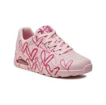 Dámské tenisky Sneakersy Skechers Uno Spread The Love 155507/LTPK Růžová 35