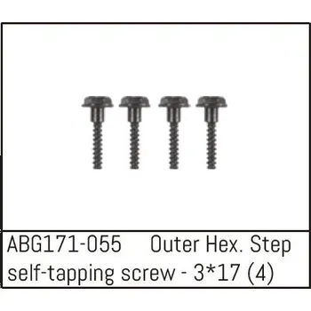 RC náhradní díl ABG171-055 - sada šroubů Absima - RC_314204
