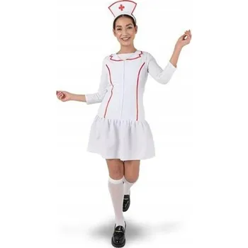 Karnevalový kostým Kostým Zdravotní sestra bílá M
