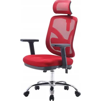 Ergonomická otočná kancelářská židle ANGEL jOkasta Červená (Červená)