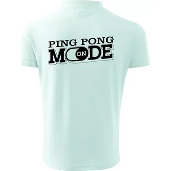 Pánská košile Ping pong mode - Polokošile pánská Pique Polo 203 - 3XL ( Frost )