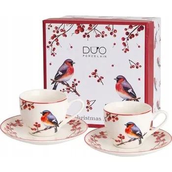 Duo vánoční Šálek porcelán 90 ml 2 ks