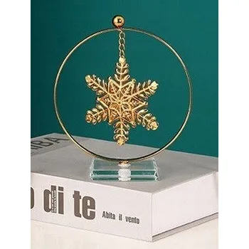 Obraz KOVÁNOVÝ STROMEK s hvězdou DEKORACE VÁNOČNÍ OZDOBA LOFT černý na baňky