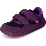 Dívčí celoroční barefoot tenisky Bugga SAFI Dark Purple B00201-06 - 25