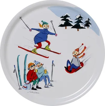 Kulatý servírovací tác Winter Life d31, Klippan Švédsko