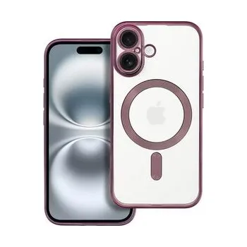 Pouzdro na mobilní telefon Kryt ELECTRO MAG COVER kompatibilní s MagSafe pro IPHONE 16 fialový - OEM + zdarma možnost vyzkoušet a vrátit zboží do 30 dní