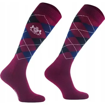 Pánské ponožky COMODO jezdecké podkolenky MERINO 35-38