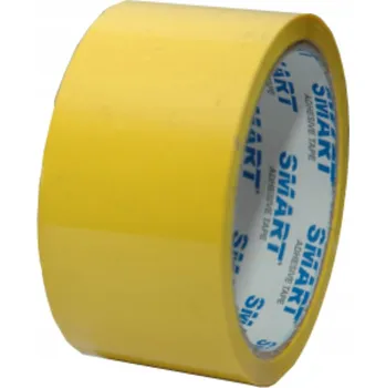 Lepicí páska Balicí Páska Akrylová Žlutá 48MM 45M