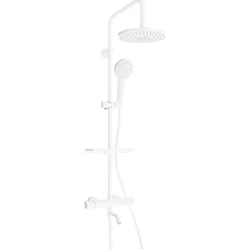 Sprchový set MEXEN/S - KT05 - vanový-sprchový set s termostatickou baterií, bílá 779000593-20