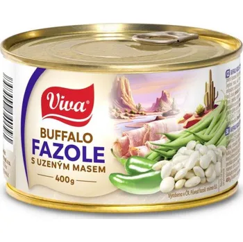 Hotové jídlo VIVA Buffalo fazole s uzeným masem 400g