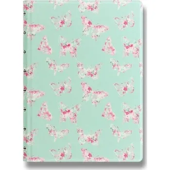 Diář Filofax Notebook - A5 - Patterns Butterflies - 115037