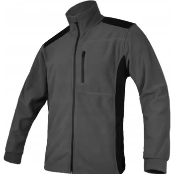 Pánská mikina Pracovní fleece 300+ šedý Mikina pracovní fleecová 300 + šedá XXL