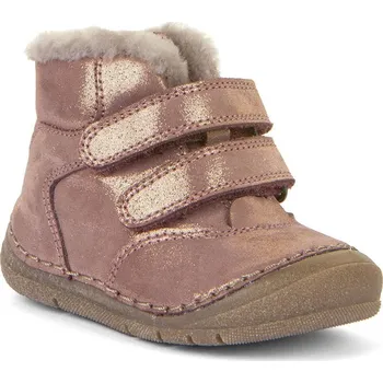 Dívčí zimní obuv FRODDO ZIMNÍ OBUV G2110143-13 PINK/GOLD (20) - 3850391656174
