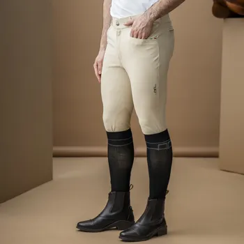 Jezdecké kalhoty Alessandro Albanese Rajtky Vico AA, s gripem na kolenou, pánské, core beige 40