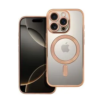 Pouzdro na mobilní telefon Kryt ELECTRO MAG COVER kompatibilní s MagSafe pro IPHONE 16 Pro zlatý - OEM + zdarma možnost vyzkoušet a vrátit zboží do 30 dní