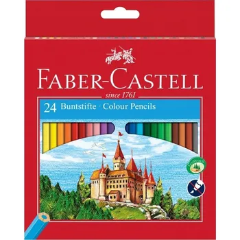 Pastelka Pastelky Zámek Faber-Castell 24 barev