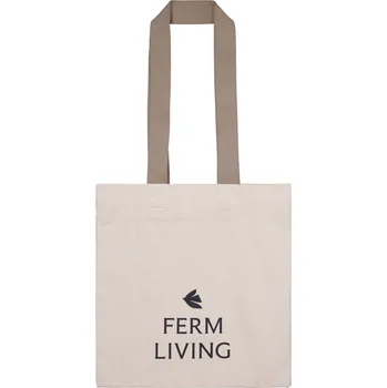 Ferm Living Bavlněná taška Everyday Bag Dark Cashmere