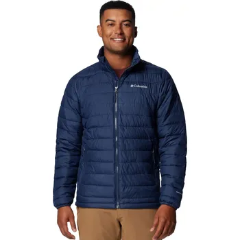 Tmavě modrá pánská bunda Columbia Powder Lite II Jacket 2086964464 Velikost: S
