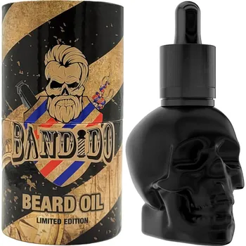 Péče o vousy BANDIDO olej na vousy lebka 40 ml BLACK