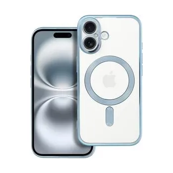 Pouzdro na mobilní telefon Kryt ELECTRO MAG COVER kompatibilní s MagSafe pro IPHONE 16 modrý - OEM + zdarma možnost vyzkoušet a vrátit zboží do 30 dní