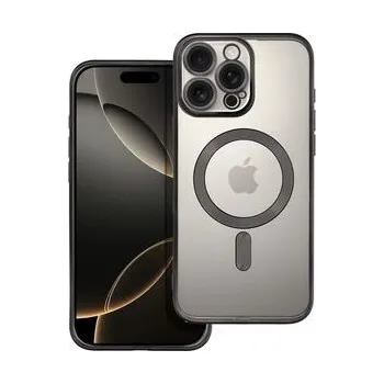 Pouzdro na mobilní telefon Kryt ELECTRO MAG COVER kompatibilní s MagSafe pro IPHONE 16 Pro Max černý - OEM + zdarma možnost vyzkoušet a vrátit zboží do 30 dní