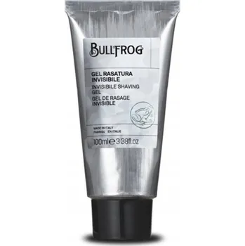 Transparentní Gel na holení - Bullfrog - 100ml