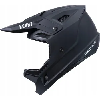 Cyklistická přilba KENNY RACING CYKLISTICKÁ PŘILBA MTB DECADE SOLID MATT BLACK ČERNÁ XL (MIPS)
