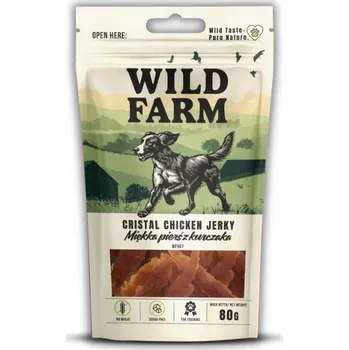 Pamlsek pro psa WILD FARM měkká kuřecí prsa 80 g psí pamlsek