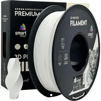 Filament Smart Print Filament PLA matte bílá 1.75mm 1kg