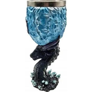 Sklenice EPICKÝ HRNEK S PIVNÍ SKLENICE HRA O TRŮNY - LEDOVÁ NEREZOVÁ OCEL OCELI 200 ML LARP