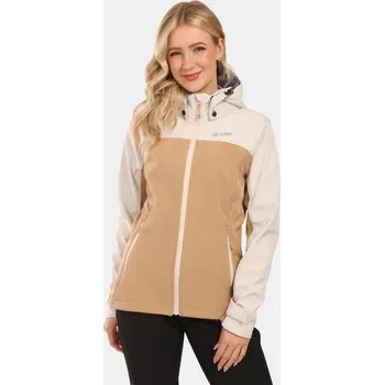 Dámská softshellová bunda KILPI RAVIA-W Béžová 42