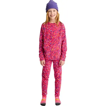 Set dětského termoprádla Sada funkčního prádla Burton Kids Heavyweight Fleece Set wildcat floral JR XL 2026 - Odesíláme do 24 hodin