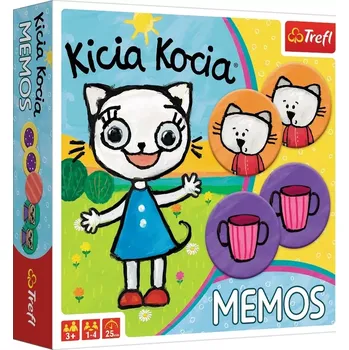 Desková hra Trefl Game Memos Kicia Kocia 01894