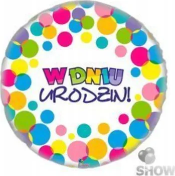 Balónek FÓLIOVÝ BALÓNEK K NAROZENINÁM - VŠE NEJLEPŠÍ K NAROZENINÁM 100 LET 45 cm